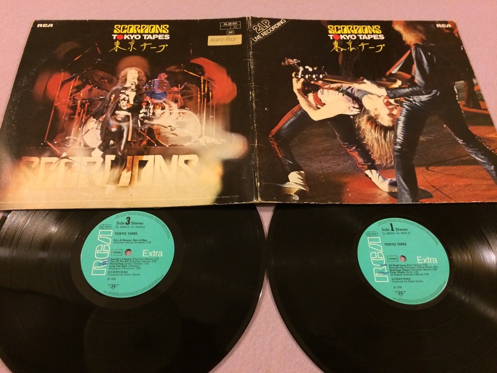 Scorpions  Tokyo Tapes 2LP VG+ 1173