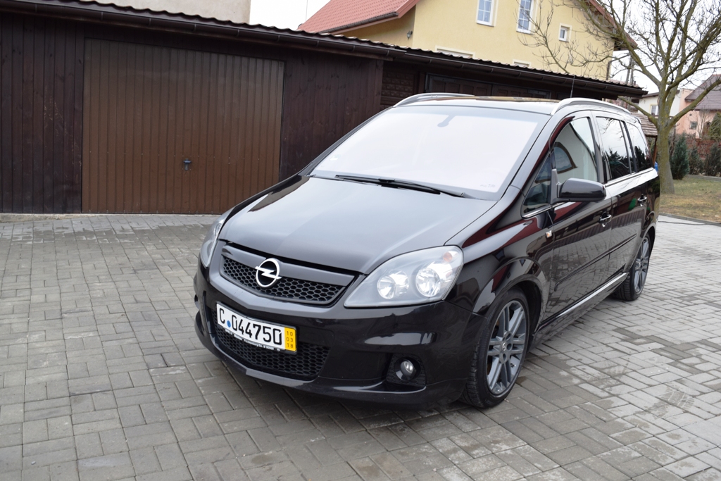 NIESAMOWITY OPEL ZAFIRA 2.0B+LPG, TURBO, 240PS,OPC