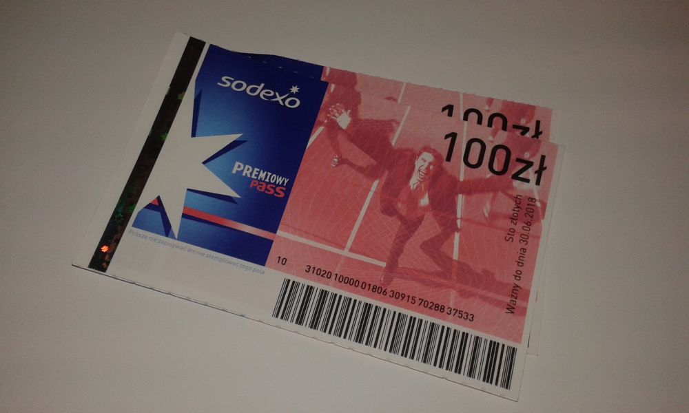 SODEXO Kupony premiowe - 200 zł