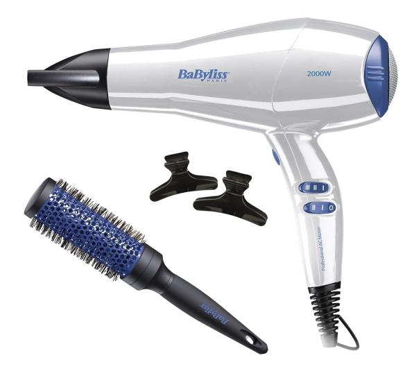 BIAŁA Suszarka do włosów Babyliss D413PE 2000W