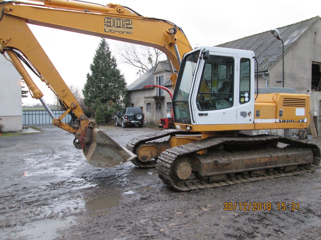 koparka gąsienicowa liebherr 902 litronic