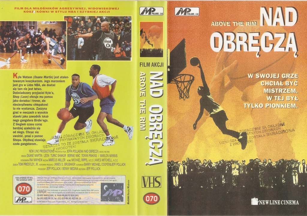 Nad obręczą - VHS - Jedyna na Allegro