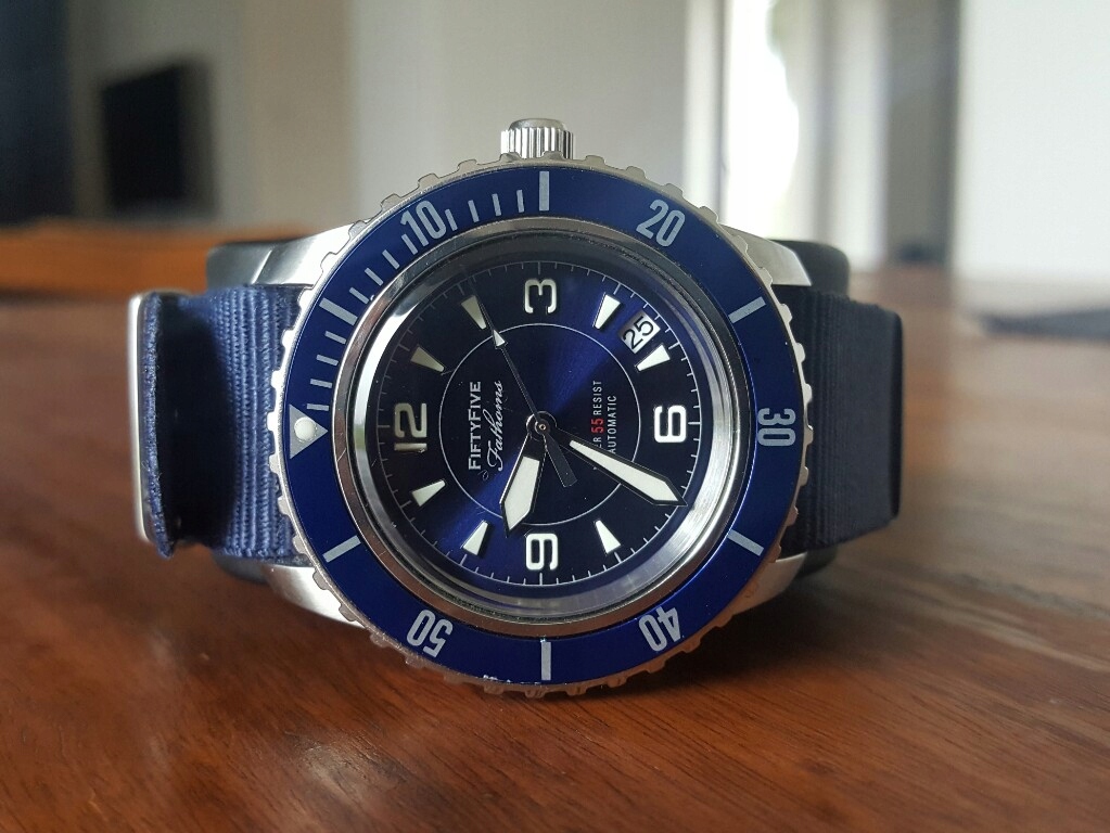 seiko fifty five fathoms mod for sale