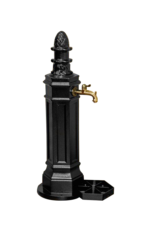 HYDRANT Studnia ogrodowa alu ROMA 22/03 czarna