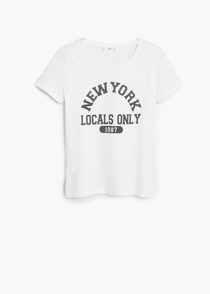 MANGO new york nowy t-shirt S