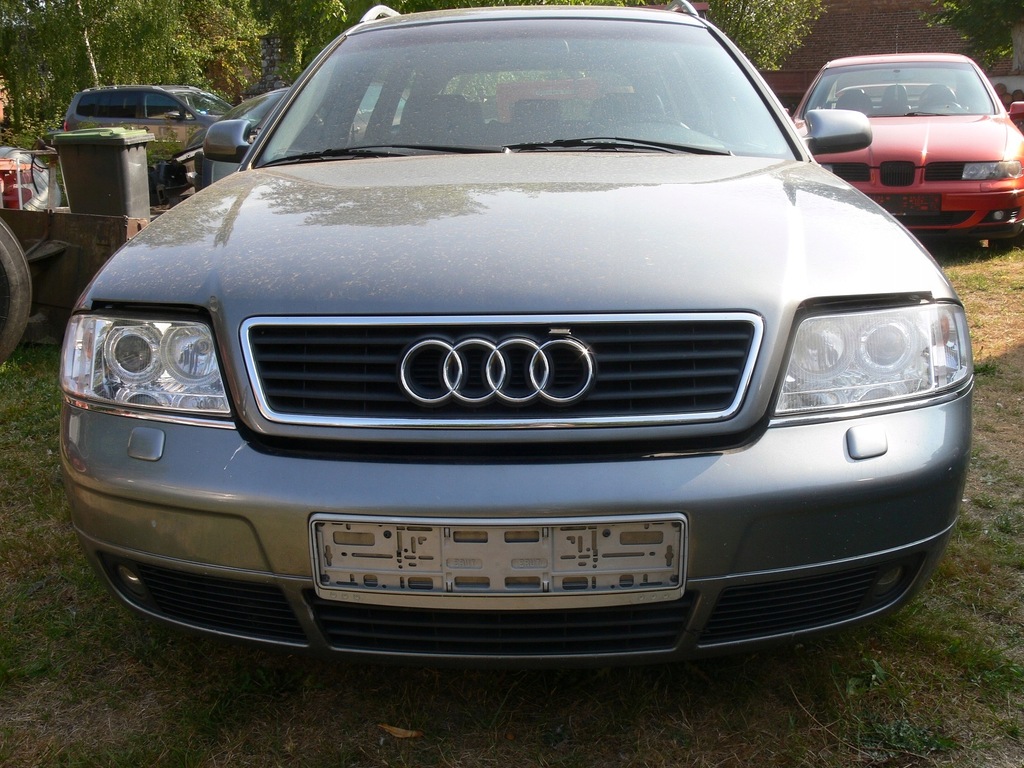 KOMPLETNY PRZÓD AUDI A6 C5 SREBRNY PRZED LIFT