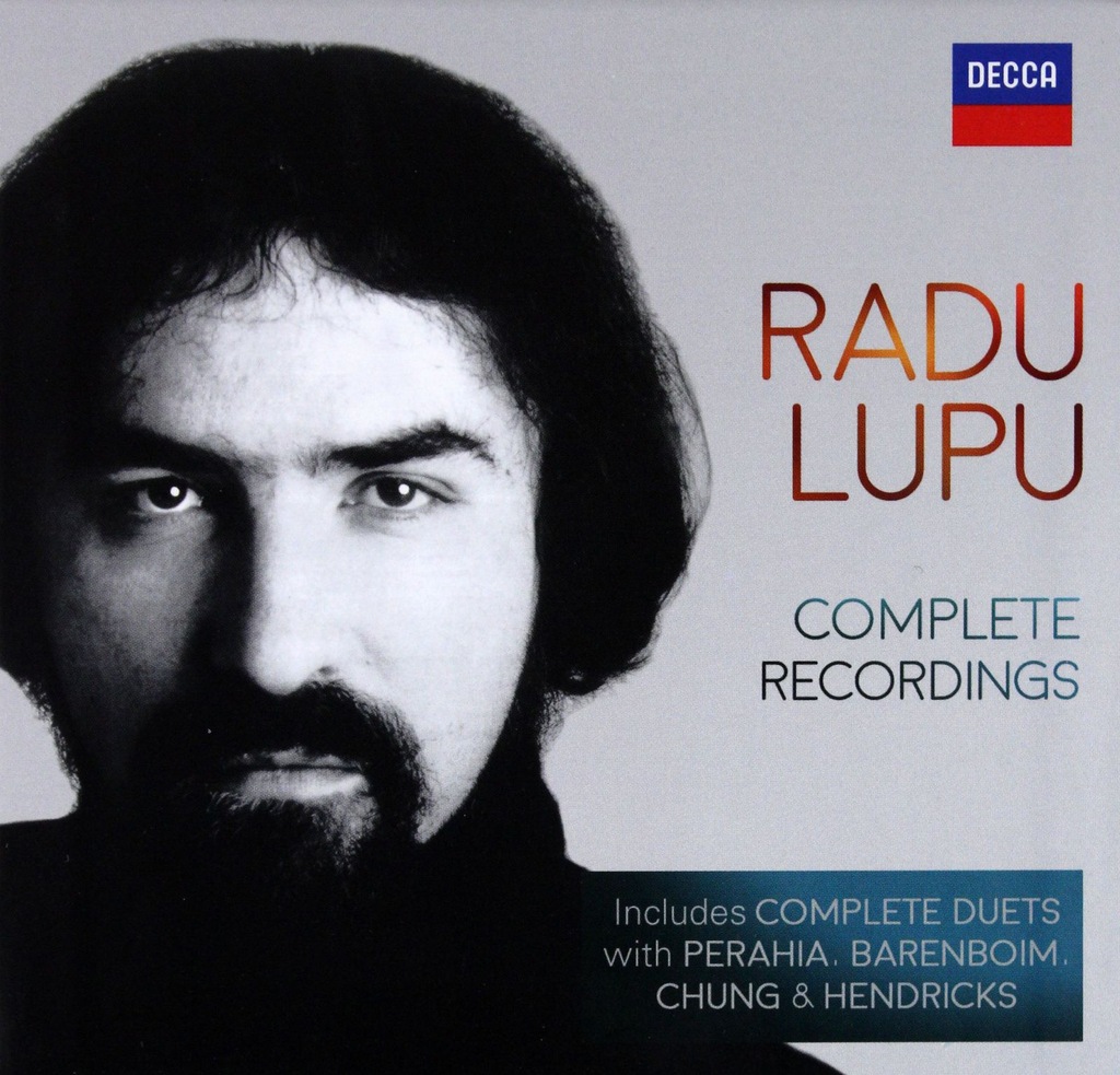 RADU LUPU: COMPLETE RECORDINGS (BOX) (28CD)