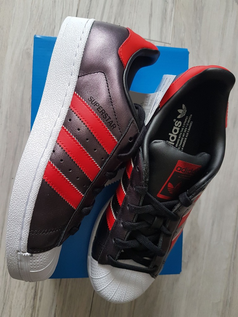 ADIDAS SUPERSTAR Rozmiar 39 1/3 NOWE - 7191734361 - Oficjalne Archiwum ...