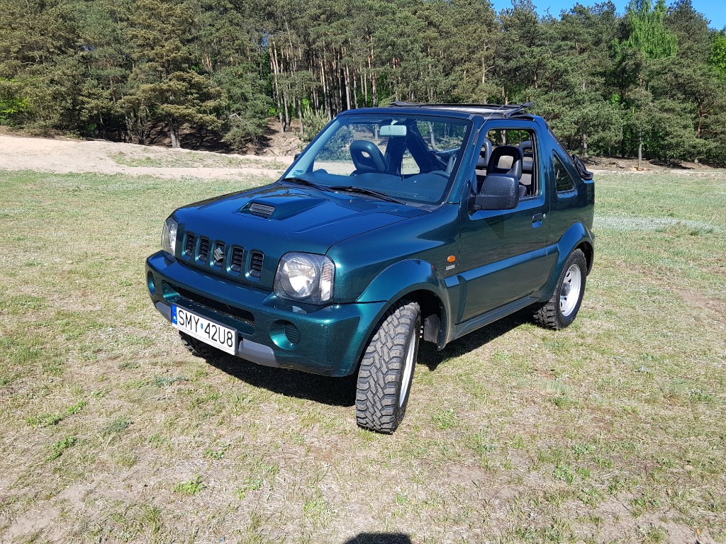 jimny suzuki 1.5 cabrio kabrio 4x4 fajna terenówka