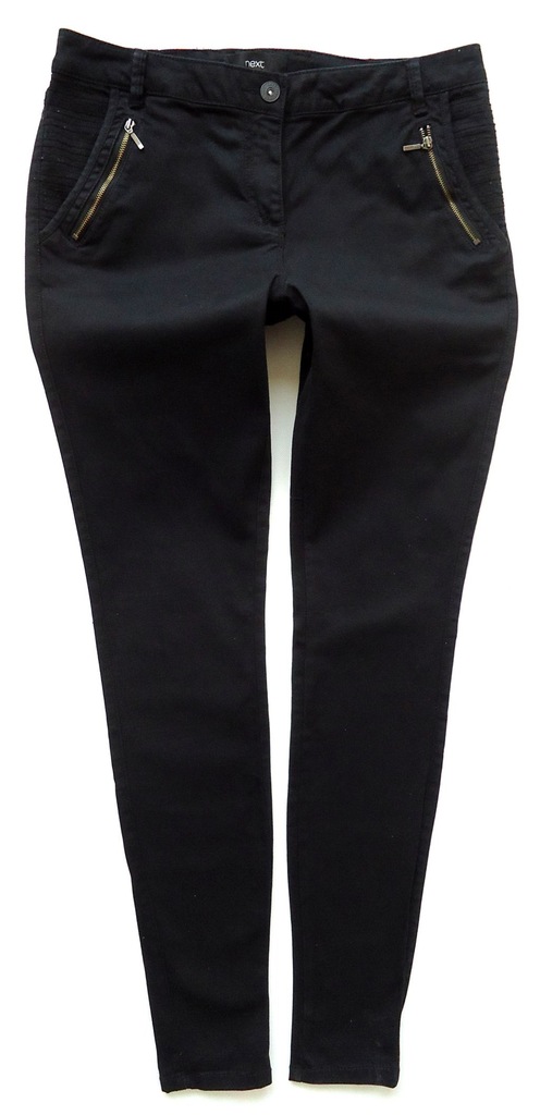 NEXT spodnie jeansy rurki SKINNY zip 40/42
