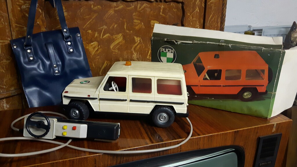autko mercedes puch g6 piko anker sterowany kabel
