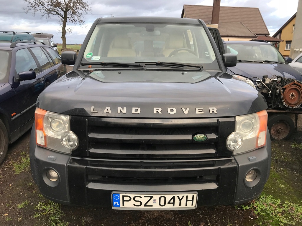 Land Rover Discovery 3, 2,7TDV6, 2007r, uszkodzony
