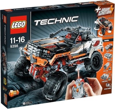 LEGO TECHNIC 9398 WÓZ 4x4 ZDALNIE STEROWANY