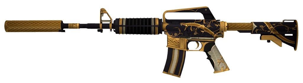 SKIN CS:GO M4A1-S GOLDEN COIL złoty zwój FN 5/5