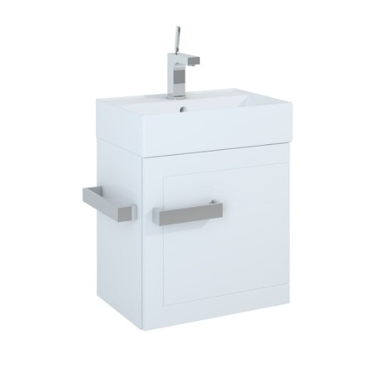 Szafka z umywalką 50x35 Biały Połysk Lakier WC