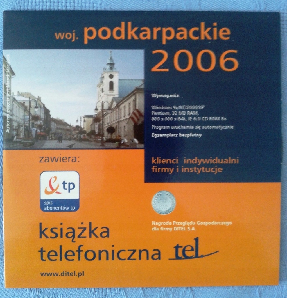 Kasiążka telefoniczna *woj.podkarpackie 2006*CD