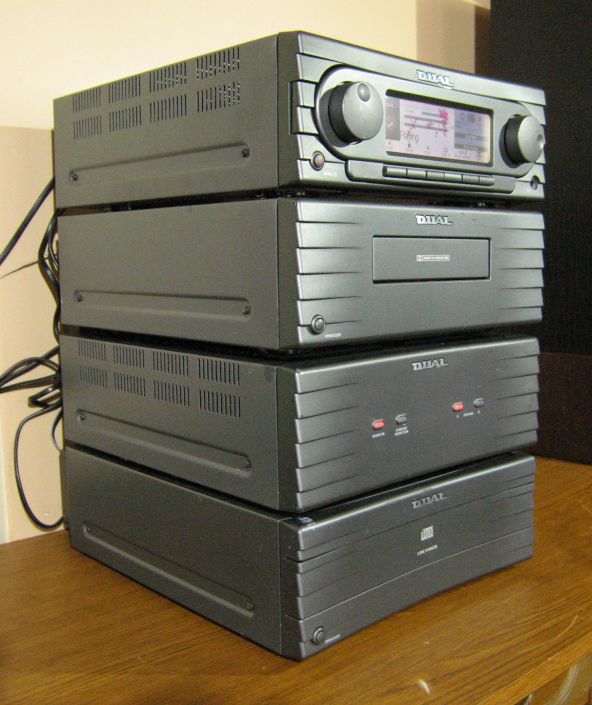 DUAL MN-8010 ZNAKOMITA WIEŻA AUDIO 2x90W PILOT