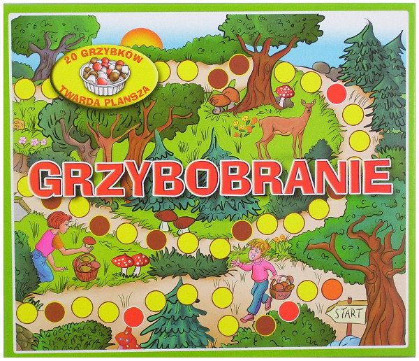 GRA PLANSZOWA GRZYBOBRANIE TEGRA