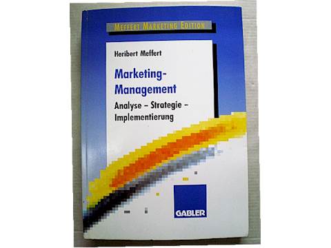 Marketing-Management Analyse-Strategie..-H.Meffert