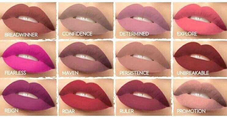 NU skin COLOUR POWERLIPS FLUID MATTE DETERMINED