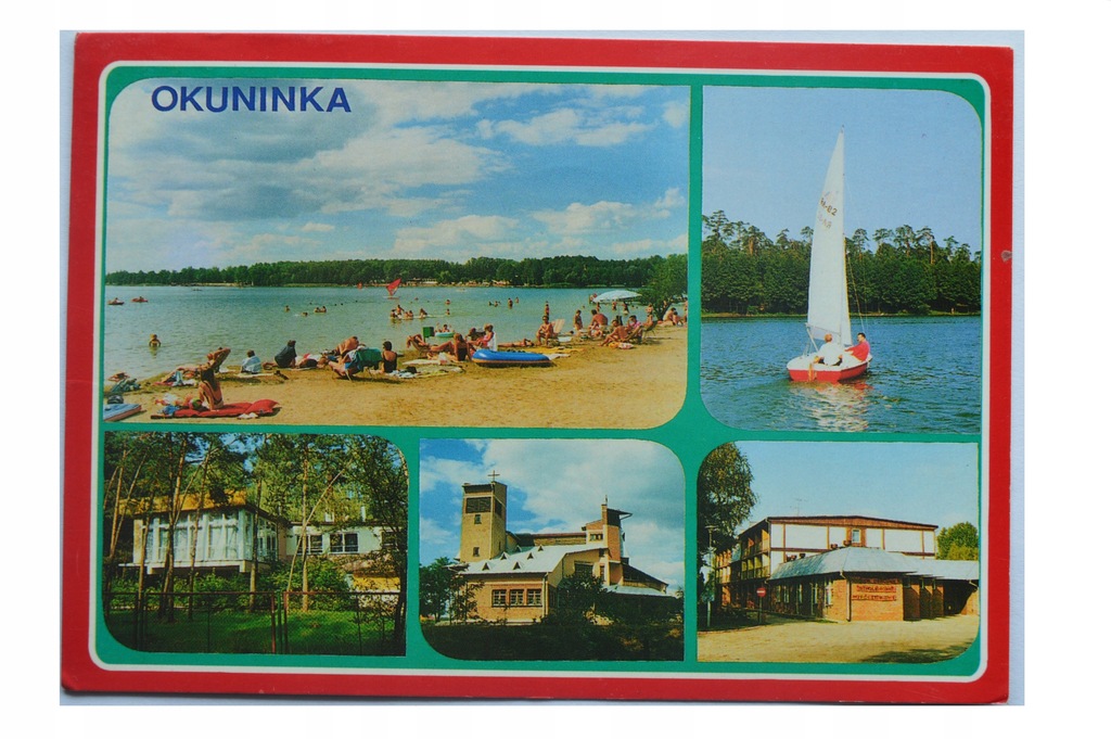 OKUNINKA - JEZIORO BIAŁE,KOŚCIÓŁ PARAFIALNY