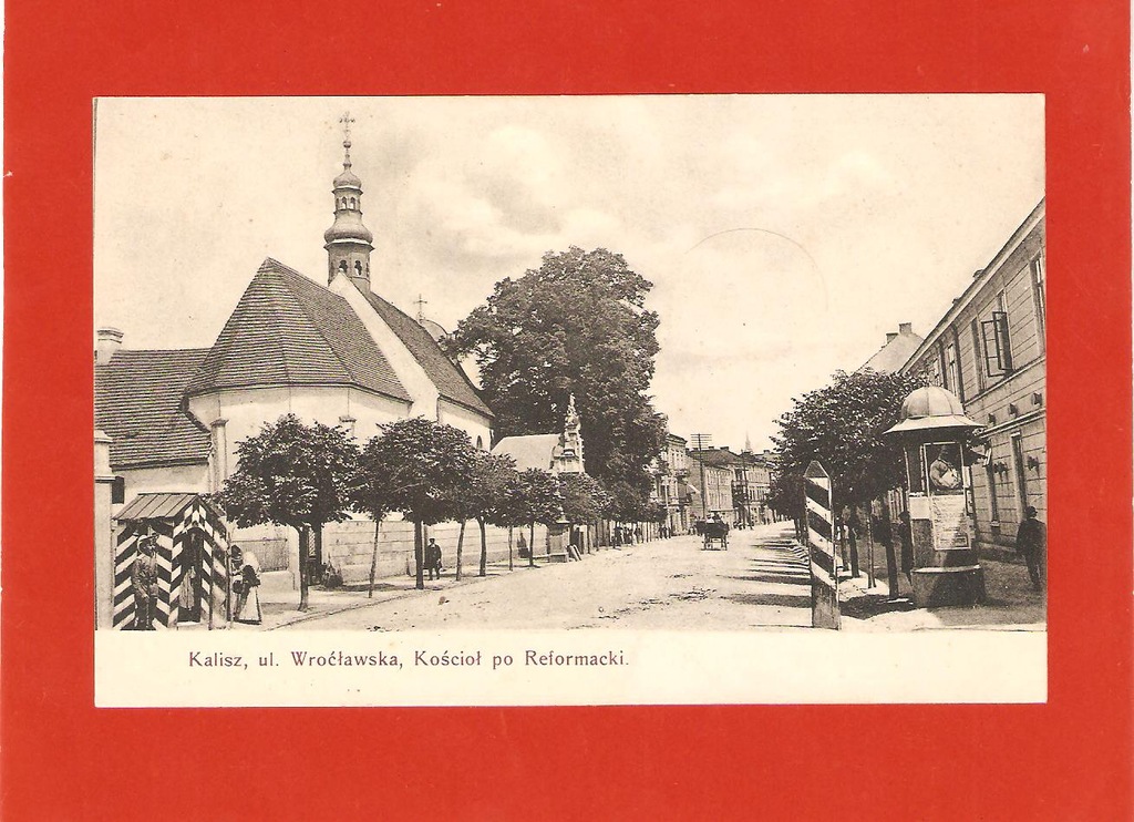 Kalisz ok1905r Rogatka Wrocławska kościół