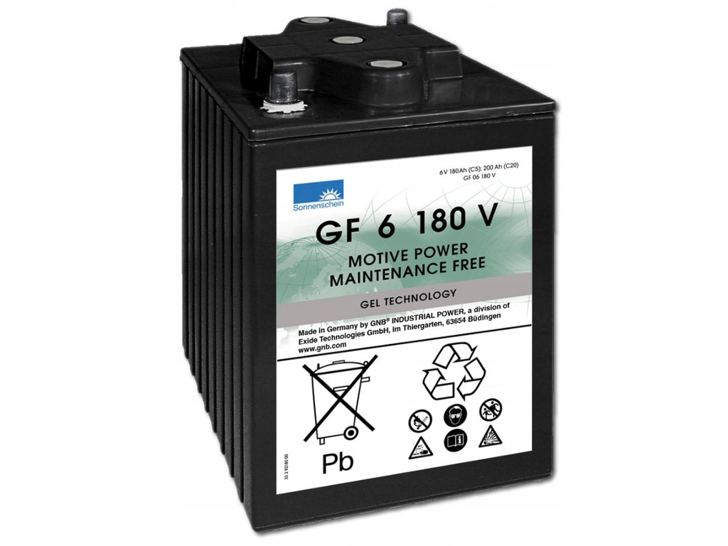 Bateria Akumulator Sonnenschein GF 6 180 V | GEL