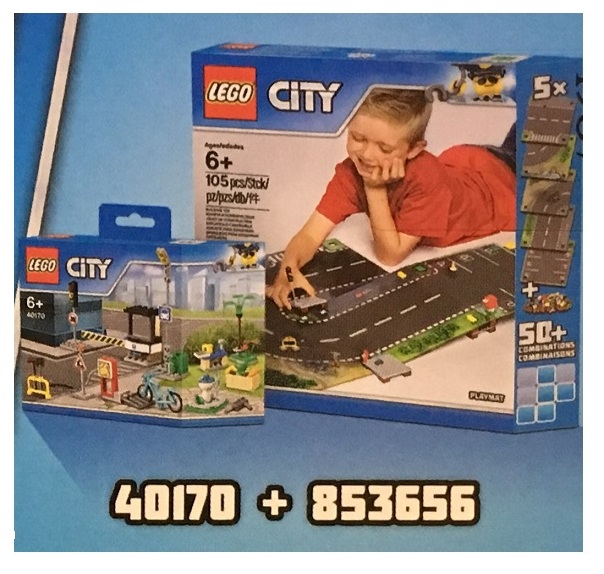 LEGO 853656 + 40170 CITY PLANSZ AKCESORIA - 7499395932 - archiwum