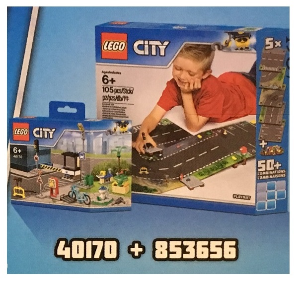 LEGO 853656 40170 CITY KPL PLANSZ AKCESORIA 7499395932 oficjalne archiwum Allegro