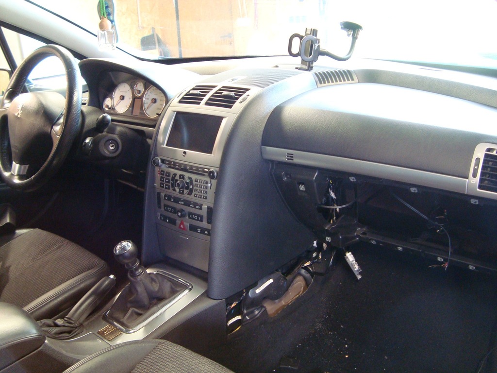Naprawa ogrzewania, klap mieszalnika Peugeot 407