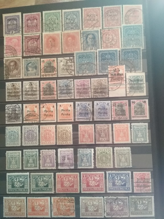 Zbiory znaczki polskie i kolekcje
