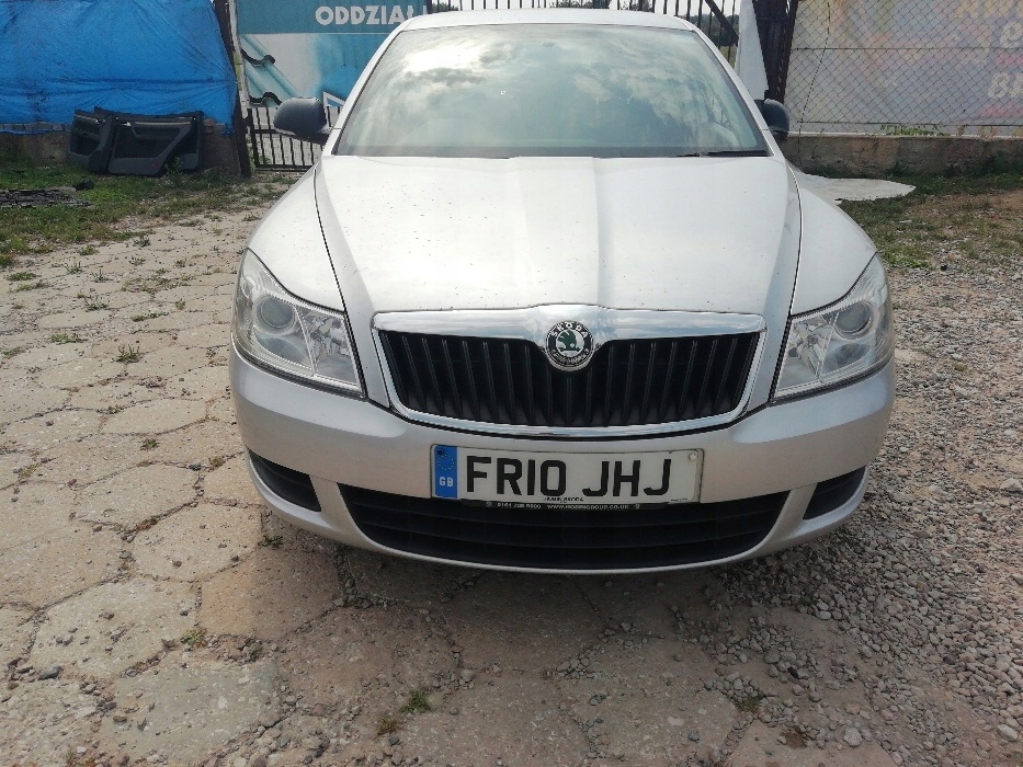 Skoda Octavia 2 II lift przód kompletny kod 9156