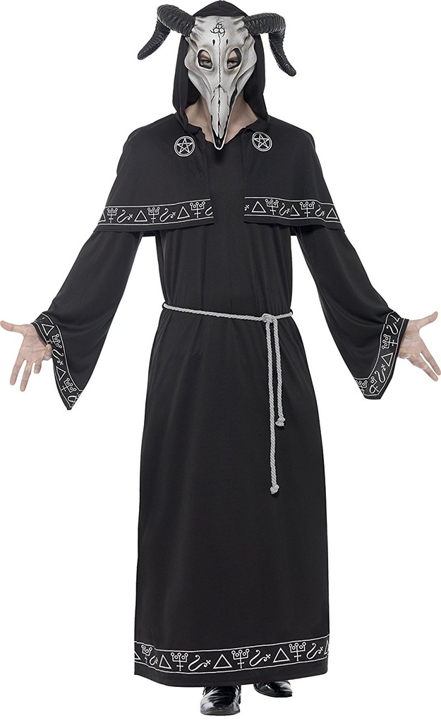 STRÓJ SATANISTA SZATAN DIABEŁ KOZIOŁ HALLOWEEN L