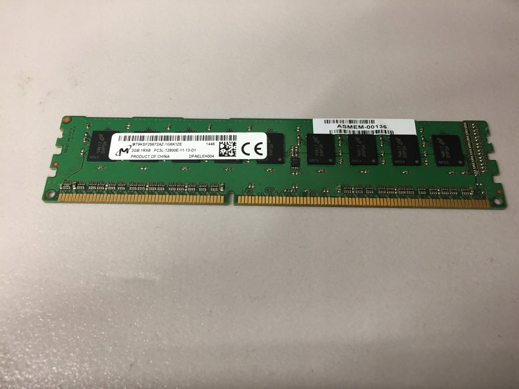 Pamięć serwerowa Micron MT9KSF25672AZ-1G6K1ZE 2GB!
