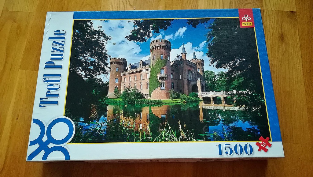 PUZZLE 1500 Trefl Zamek Moyland Niemcy