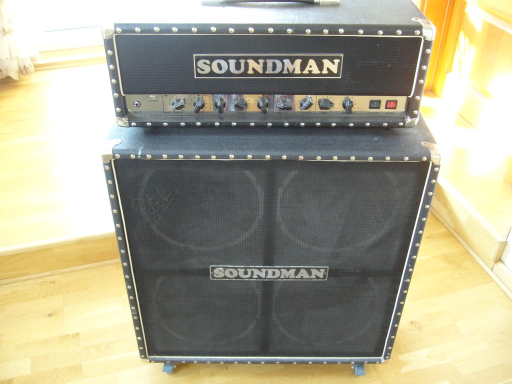 Wzmacniacz Soundman MK I + kolumna 400 W Marshall