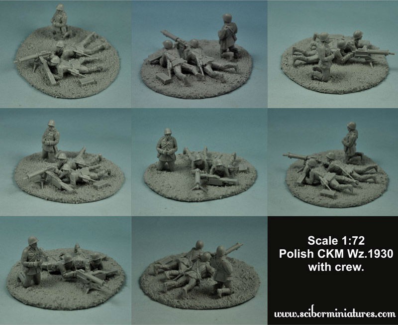 1:72 Polish CKM WZ.1930 with crew (3) WBM
