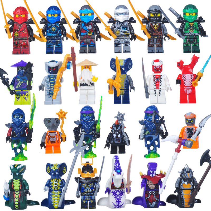 karta ninjago lego + MEGA 24x figurka i bronie