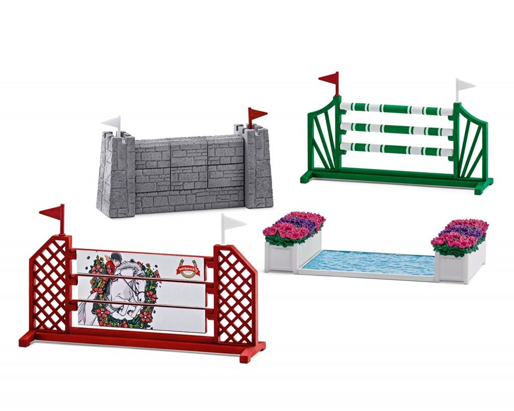 SCHLEICH 42271 ZESTAW PRZESZKODY JEŹDZIECKIE w 24h