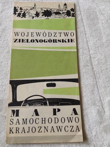 MAPA WOJEWÓDZTWO ZIELONOGÓRSKIE
