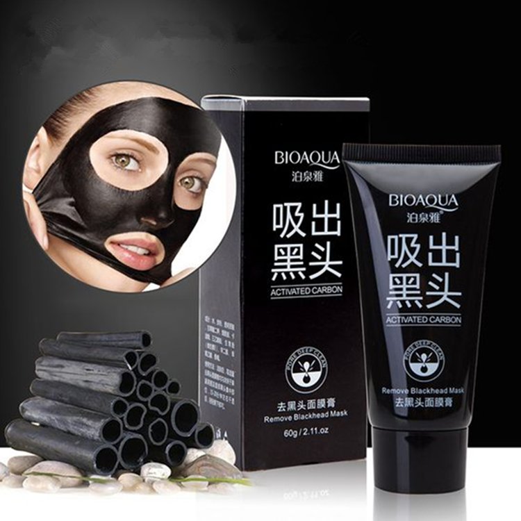 BIOAQUA BLACK MASK,czarna maseczka PILATEN z PL 6763233643