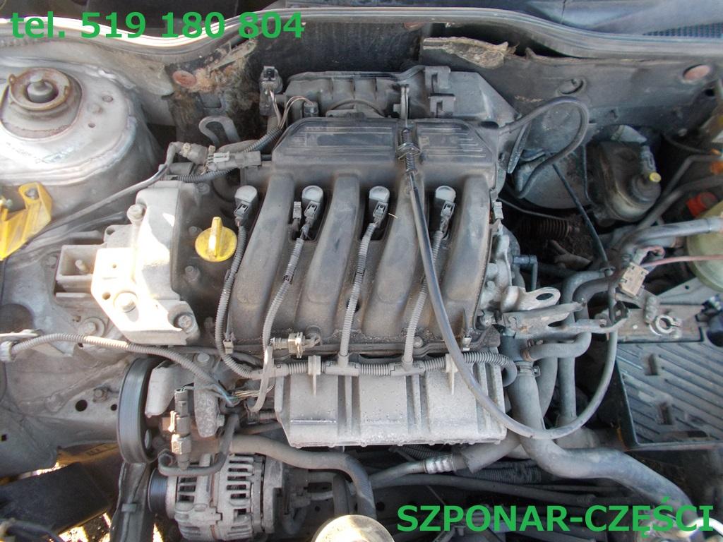 SILNIK K4J 750 RENAULT MEGANE I SCENIC 1.4 16V