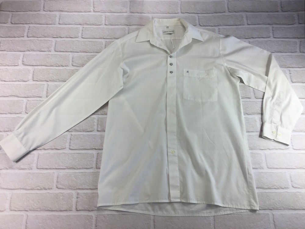 600 PIERRE CARDIN white ELEGANT shirt OFFICE L/XL