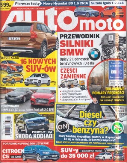 3/2017 AUTO MOTO DIESEL CZY BENZYNA