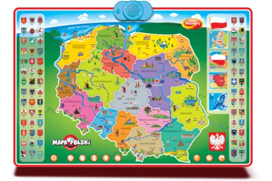 Dumel Edukacyjna Mapa Polski