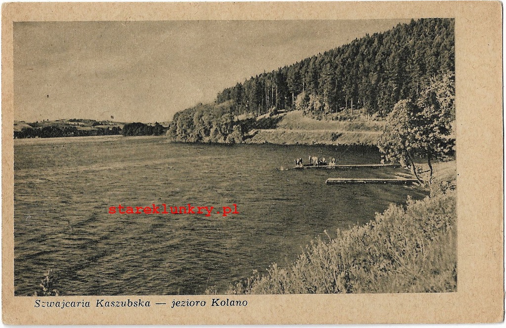 Szwajcaria Kaszubska - jezioro Kolano