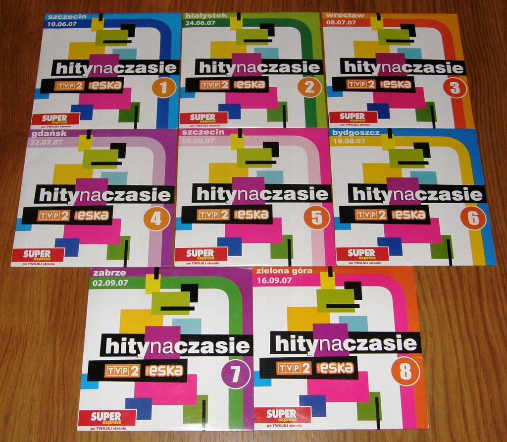 ESKA - Hity na czasie 2007 - 8 cd
