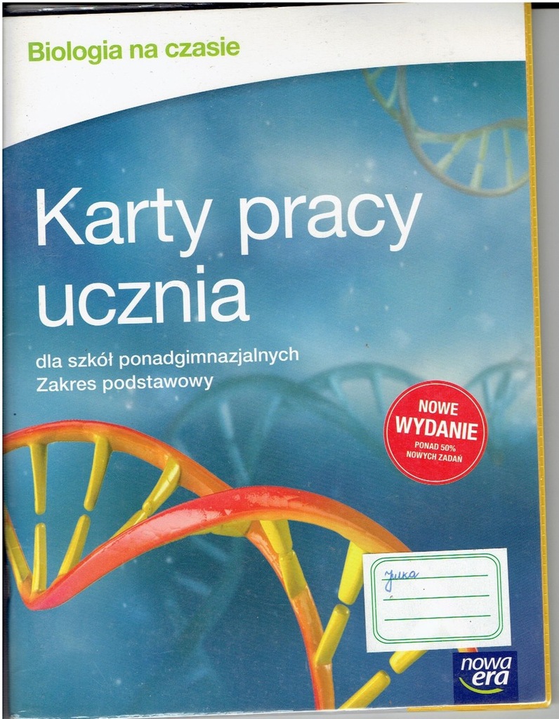 Biologia Na Czasie 2 Nowa Era BIOLOGIA NA CZASIE NOWA ERA ZP KARTY PRACY - 7600068034 - oficjalne