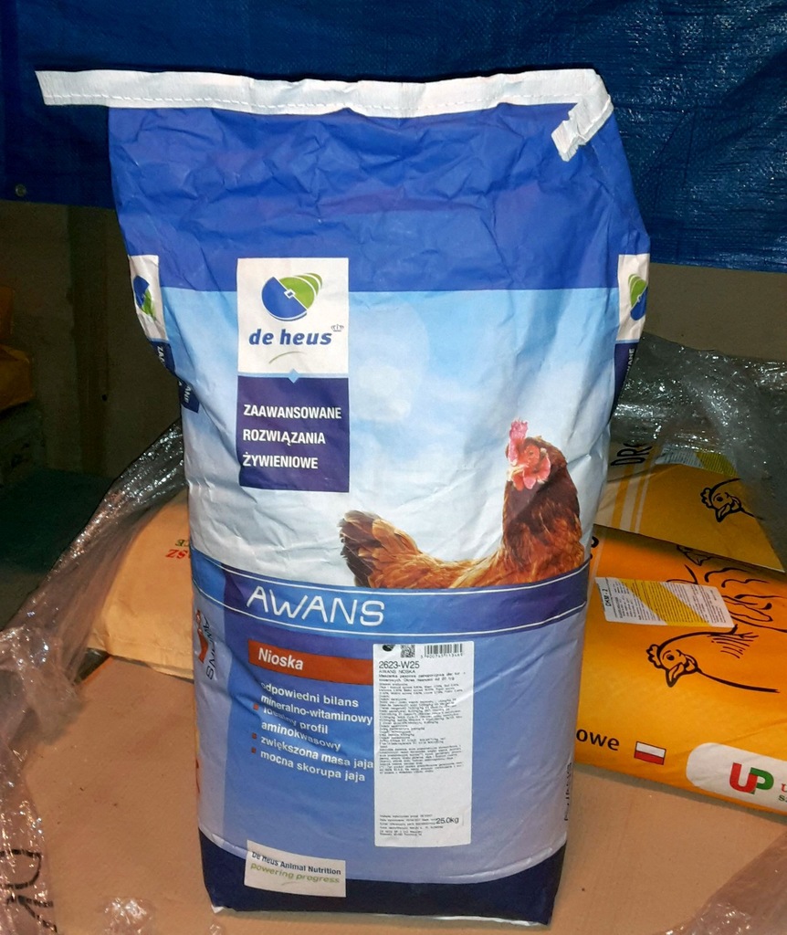 Pasza dla kur niosek AVANS (sypka 25kg)