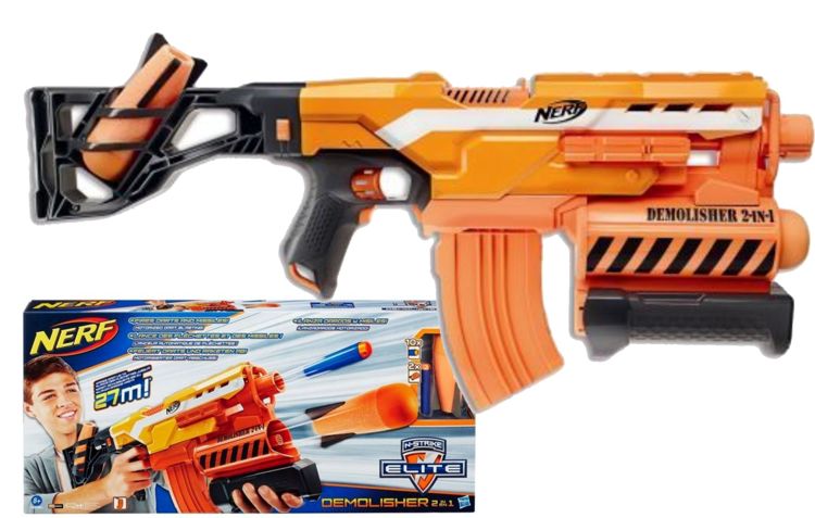 NERF N-STRIKE KARABIN ELITE DEMOLISHER 2W1 HASBRO